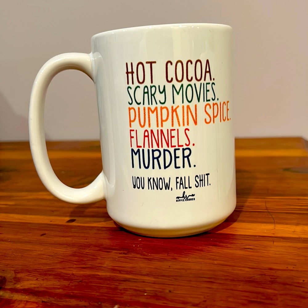 Fall ceramic mug